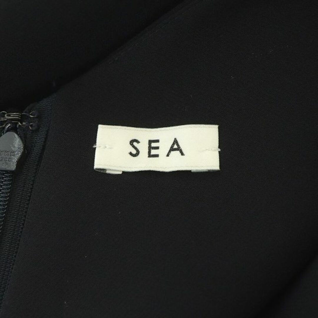 SEA(シー)のシー SEA 23AW ダブルフェイス ワンショルダードレス ワンピース ロング レディースのワンピース(ロングワンピース/マキシワンピース)の商品写真