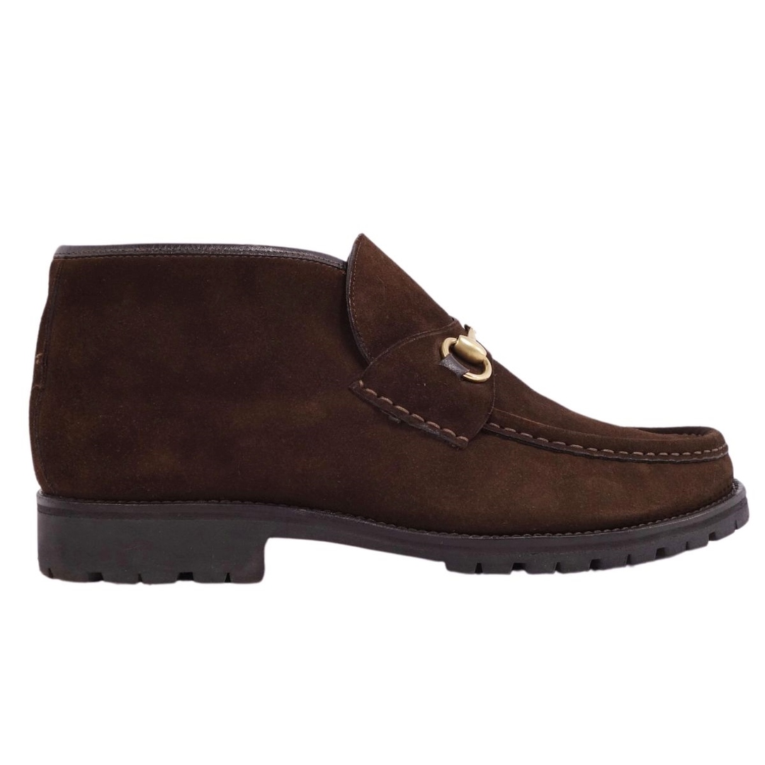 GUCCI - Vintage グッチ GUCCI ブーツ チャッカブーツ ホース GUCCI - Vintage グッチ GUCCI ブーツ チャッカブーツ ホース