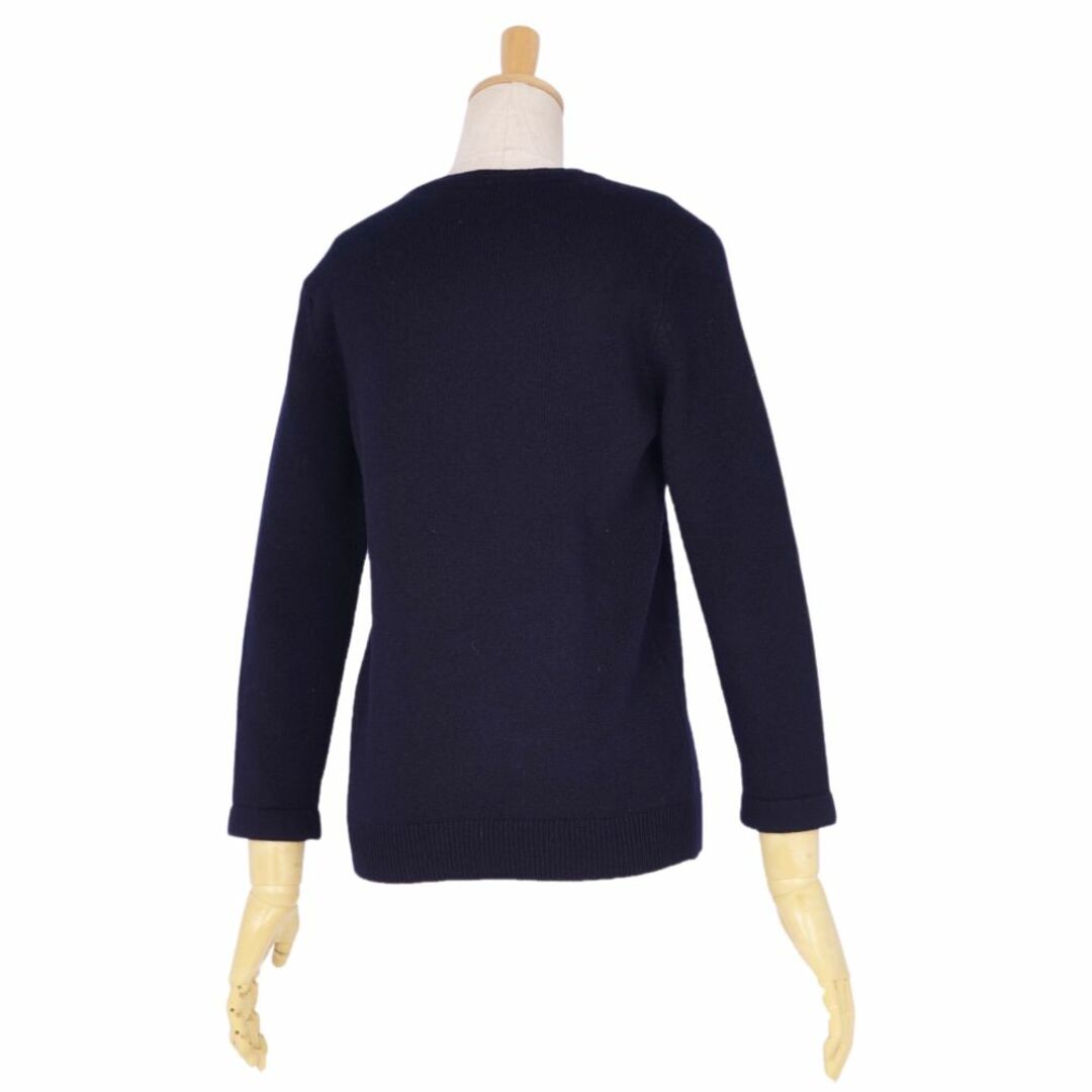 美品 エルメス HERMES ニット セーター ロングスリーブ カシミヤ 美品 エルメス HERMES ニット セーター ロングスリーブ カシミヤ