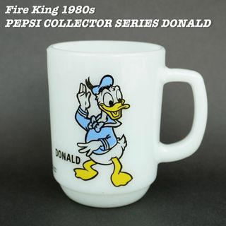 ファイヤーキング(Fire-King)のFire King DONALD 9oz Mug Cup 1980s ②(グラス/カップ)