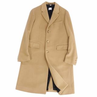 バーバリー(BURBERRY)の極美品 バーバリー BURBERRY コート チェスターコート ウール カシミヤ アウター メンズ 52(L相当) ベージュ(その他)