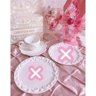 フランフラン(Francfranc)の早い者勝ち♡レア♡ロリータ♡ピンク♡姫系♡いちご♡セット♡食器♡新品♡完売品(食器)