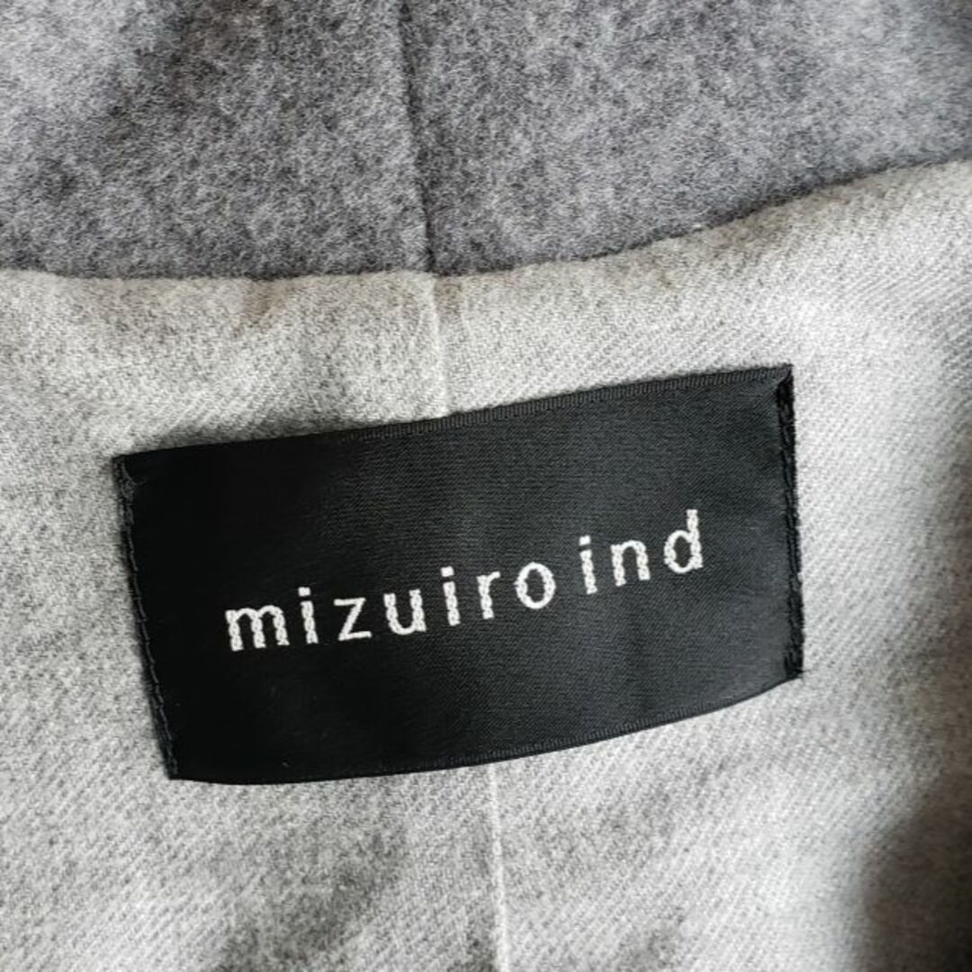 mizuiro ind - ミズイロインド ☆ ショールカラー ロングコート mizuiro ind - ミズイロインド ☆ ショールカラー ロングコート