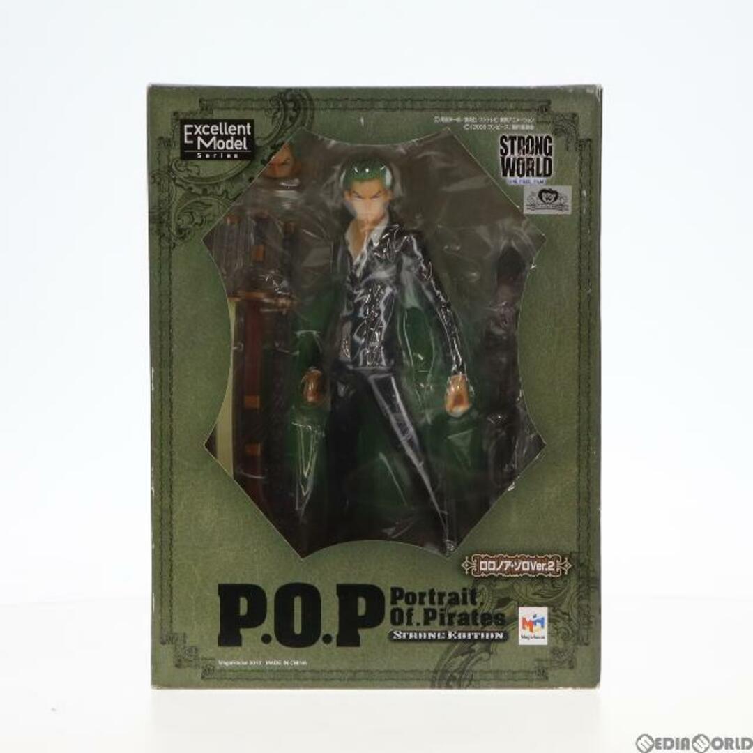 Portrait.Of.Pirates P.O.P STRONG EDITION ロロノア・ゾロVer.2 ONE PIECE FILM STRONG  WORLD(ワンピースフィルム ストロングワールド) 1/8 完成品 フィギュア メガハウス