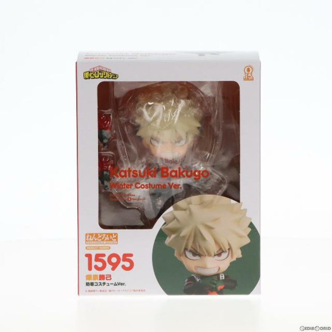 商品名GOODSMILE ONLINE SHOP限定 ねんどろいど 1595 爆豪勝己(ばくごうかつき) 防寒コスチュームVer. 僕のヒーローアカデミア 完成品 可動フィギュア タカラトミー