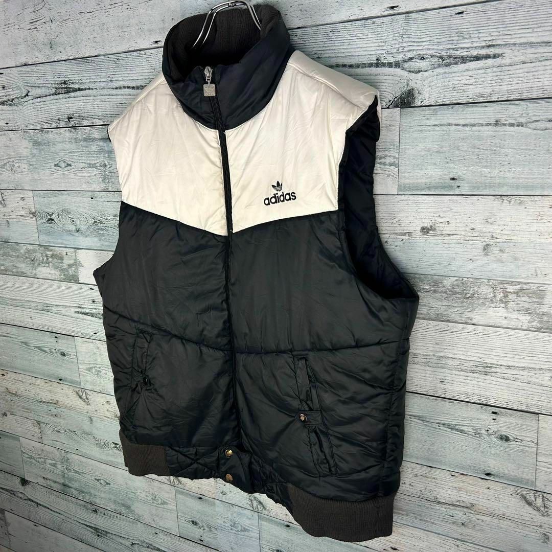 adidas - 【希少‼︎】アディダス 刺繍ロゴ 黒タグ 80-90s 中綿 adidas - 【希少‼︎】アディダス 刺繍ロゴ 黒タグ 80-90s 中綿