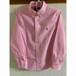 ラルフローレン(Ralph Lauren)のラルフローレン　長袖シャツ　ピンク　美品(Tシャツ/カットソー)