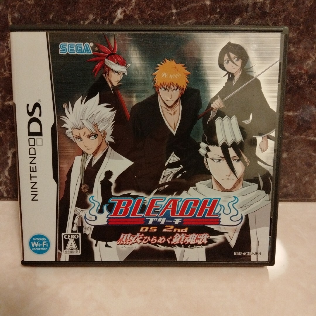 ニンテンドーDS(ニンテンドーDS)のBLEACH DS 2nd 黒衣ひらめく鎮魂歌 エンタメ/ホビーのゲームソフト/ゲーム機本体(携帯用ゲームソフト)の商品写真