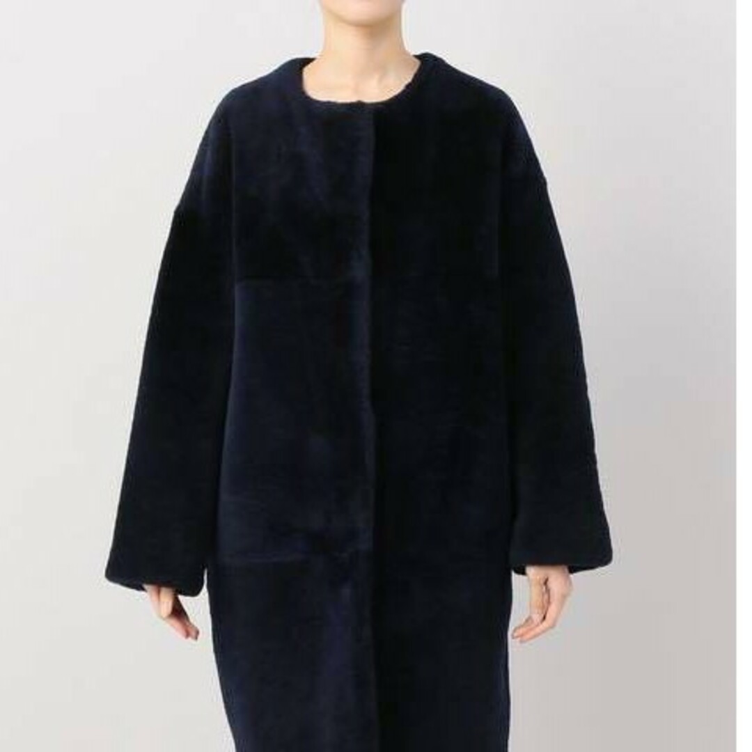 DEUXIEME CLASSE(ドゥーズィエムクラス)の定価19万　L'Appartement アパルトモン Mouton Coat レディースのジャケット/アウター(毛皮/ファーコート)の商品写真