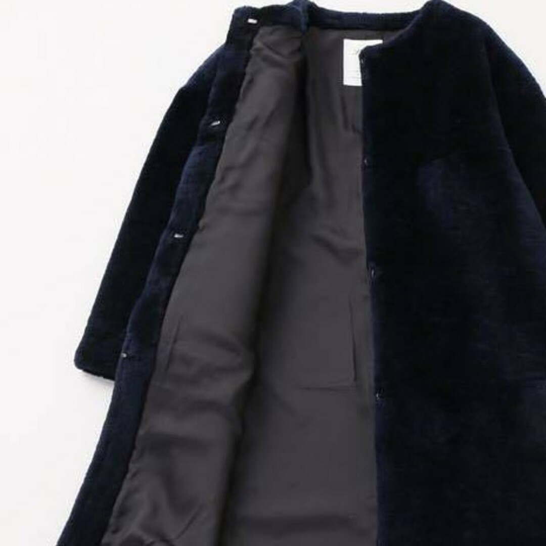 DEUXIEME CLASSE(ドゥーズィエムクラス)の定価19万　L'Appartement アパルトモン Mouton Coat レディースのジャケット/アウター(毛皮/ファーコート)の商品写真