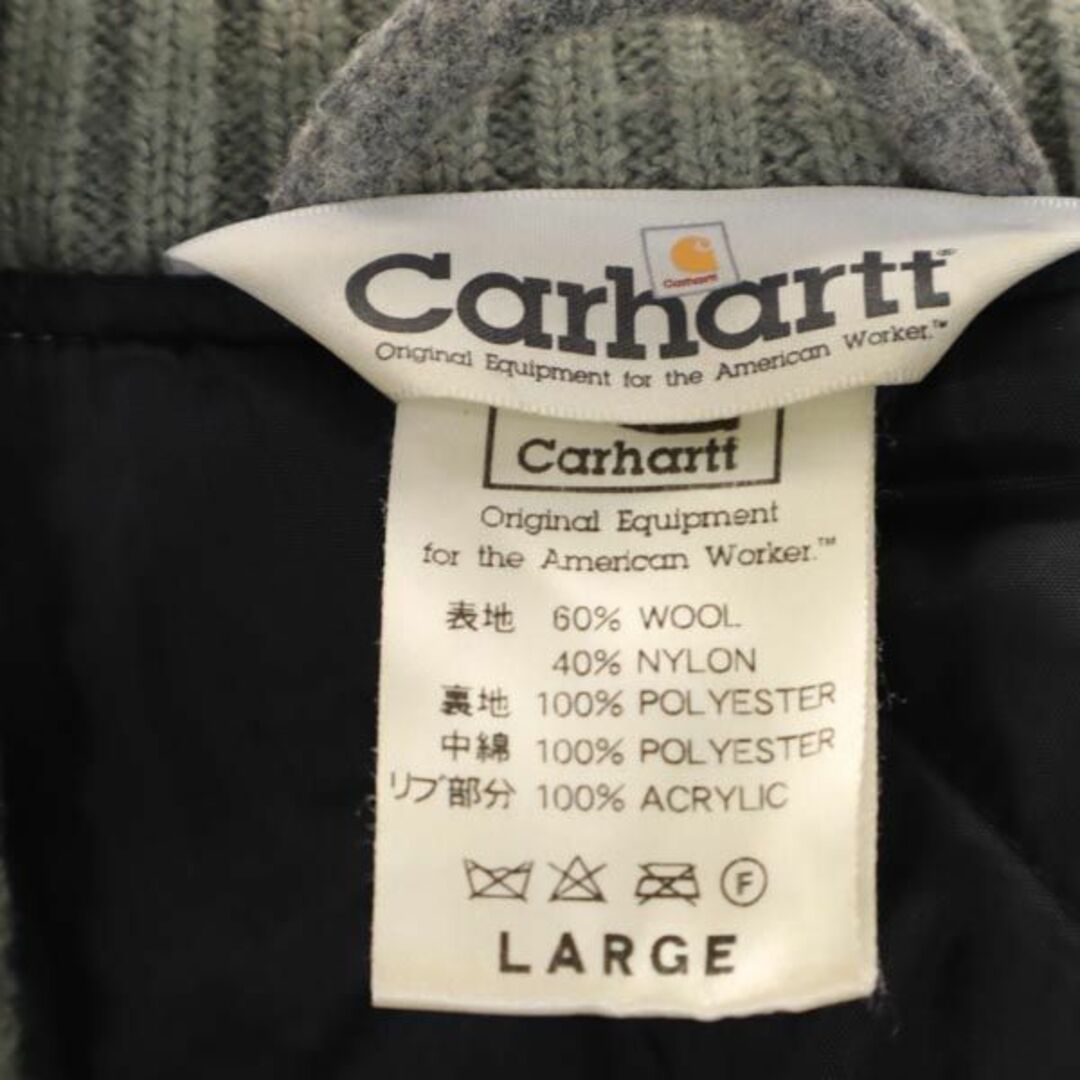 carhartt - カーハート ウールブレンド スタジャン L グレー Carhartt