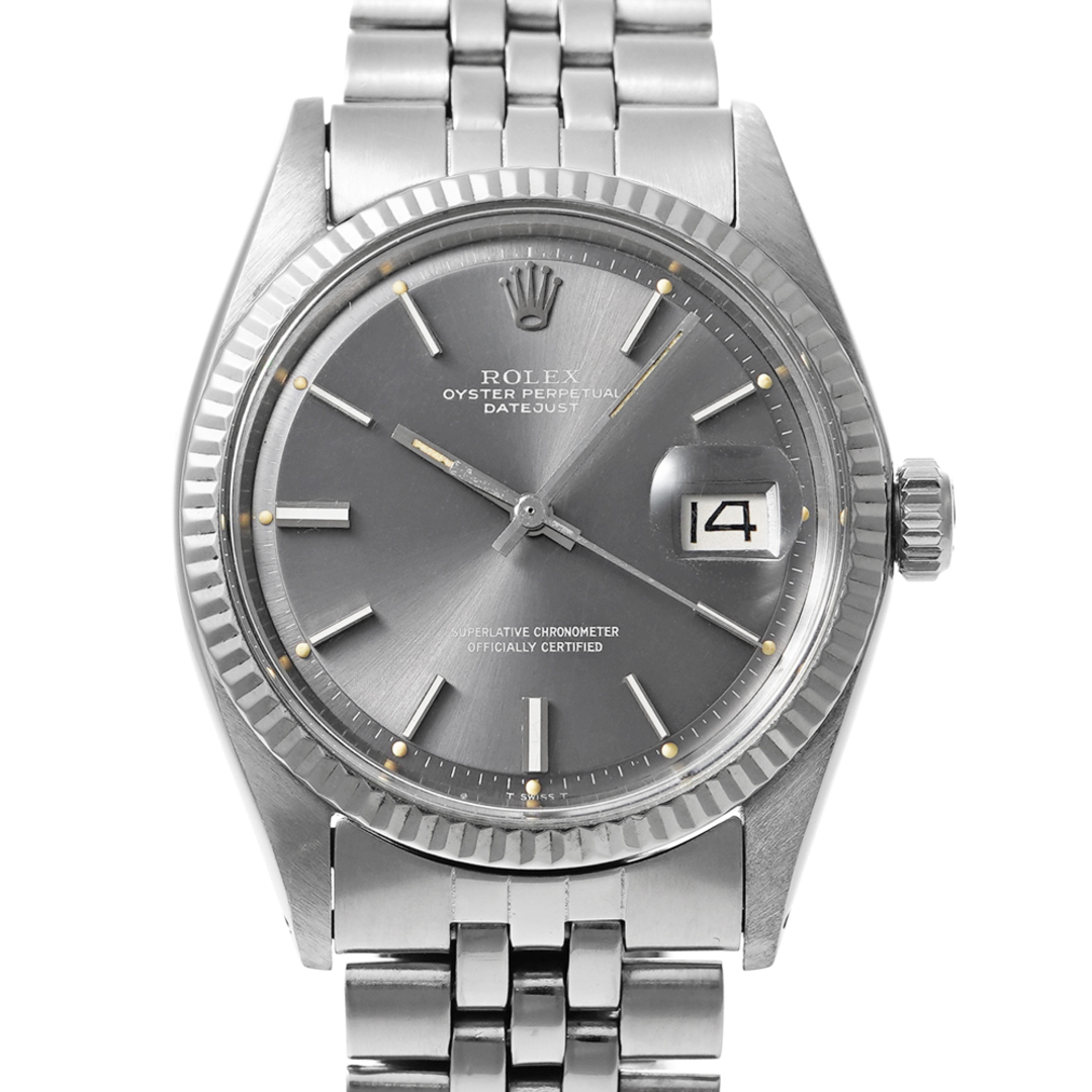 ROLEX デイトジャスト Ref.1601 グレー アンティーク品 メンズ 腕時計 | フリマアプリ ラクマ
