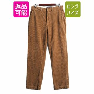 90s ポロ ラルフローレン 太畝 コーデュロイ パンツ 36 32 タックなし