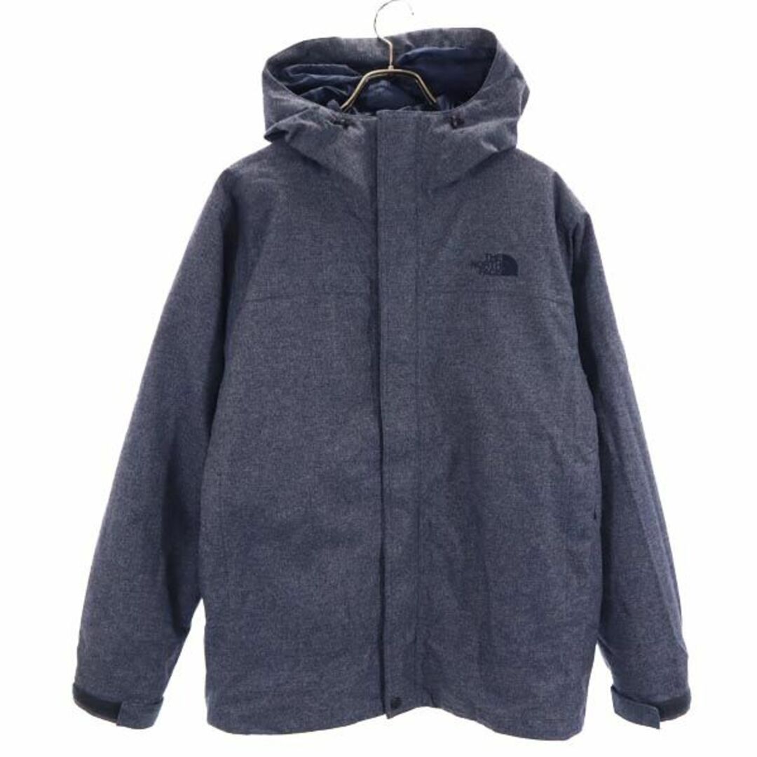 ノースフェイス NP61736 ノベルティー カシウストリクライメート マウンテンパーカー M ブルー系 THE NORTH FACE 3way ロゴ アウトドア メンズ 古着 【231109】のサムネイル