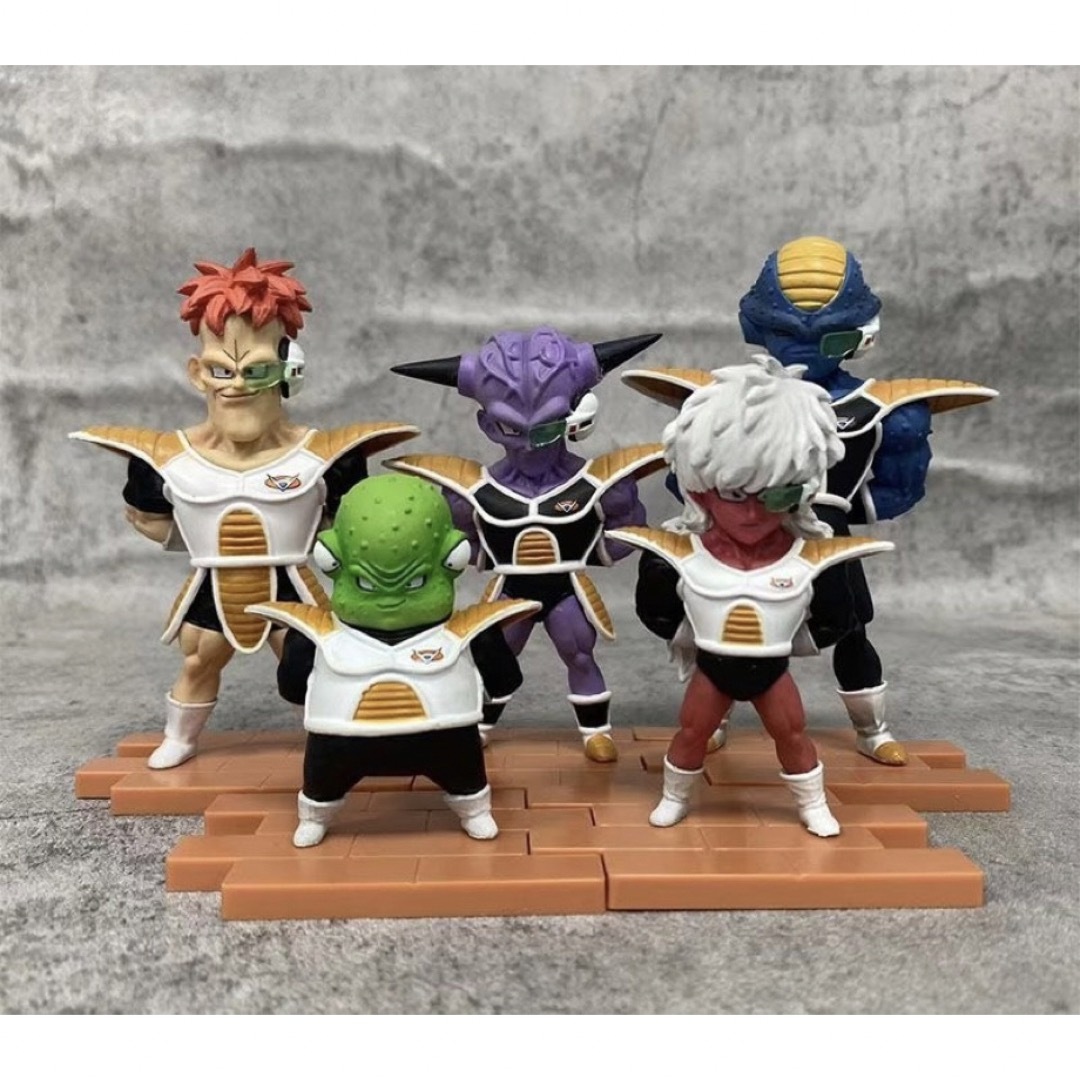 ギニュー特戦 5人セット ドラゴンボール フィギュア PVC製品 ガレージ