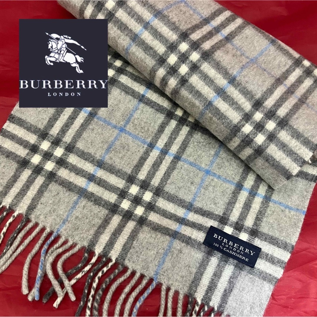 BURBERRY(バーバリー)のBurberry☆cashmere100％マフラー レディースのファッション小物(マフラー/ショール)の商品写真