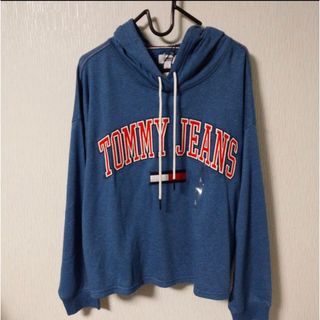 トミージーンズ(TOMMY JEANS)のトミー　パーカー　L   ビッグシルエット(パーカー)