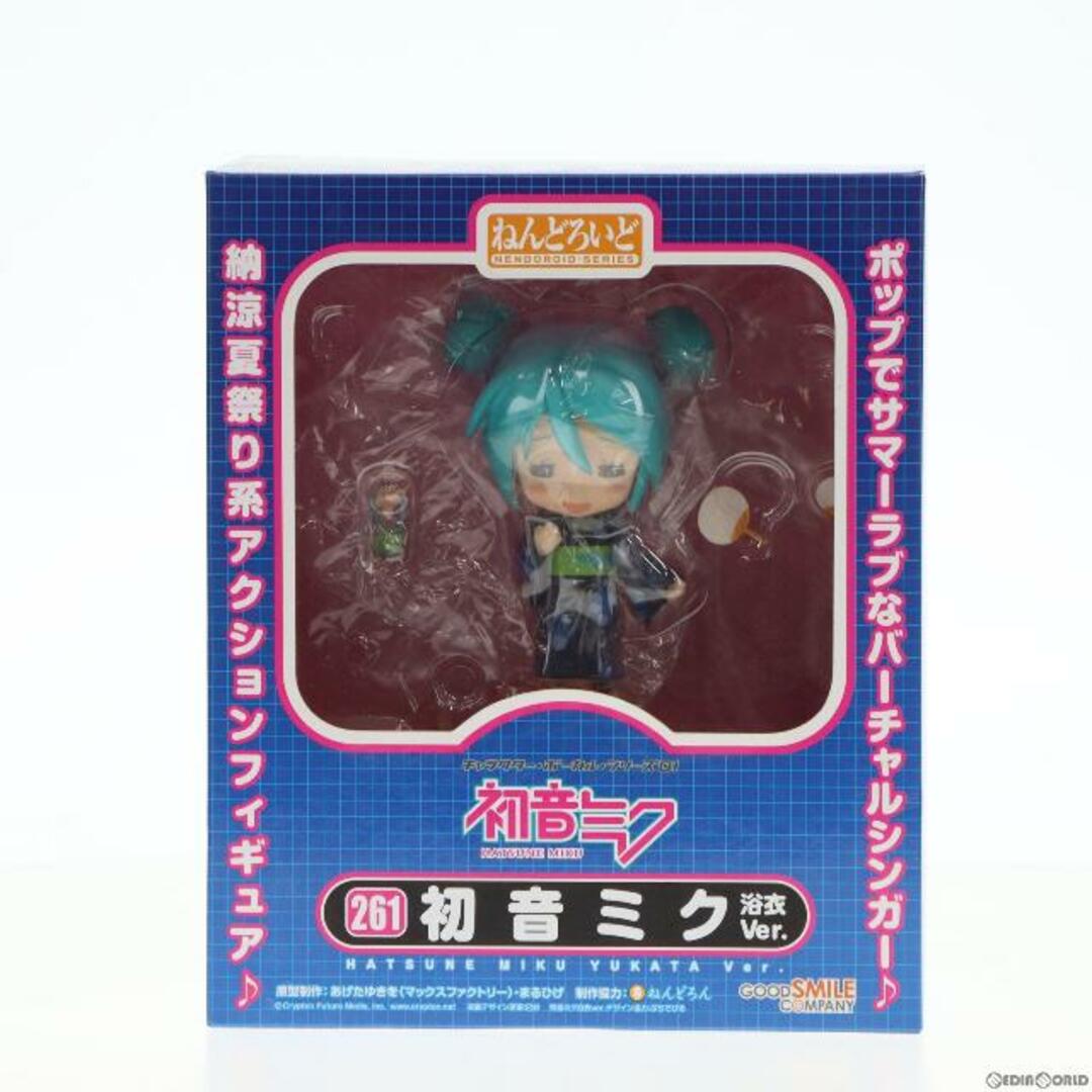 GOOD SMILE COMPANY(グッドスマイルカンパニー)のねんどろいど 261 初音ミク 浴衣Ver. キャラクター・ボーカル・シリーズ01 初音ミク 完成品 可動フィギュア グッドスマイルカンパニー エンタメ/ホビーのフィギュア(アニメ/ゲーム)の商品写真