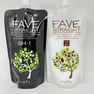 ナプラ(NAPUR)のナプラ フェーヴ ストレート SH 1剤 400g 2剤 400g 縮毛矯正(ヘアケア)