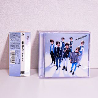 キスマイフットツー(Kis-My-Ft2)の美品◆Kis-My-Ft2◆We never give up!◆初回生産限定盤(ポップス/ロック(邦楽))