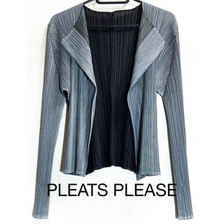 PLEATS PLEASE ISSEY MIYAKE - PLEATS PLEASE バイカラープリーツ