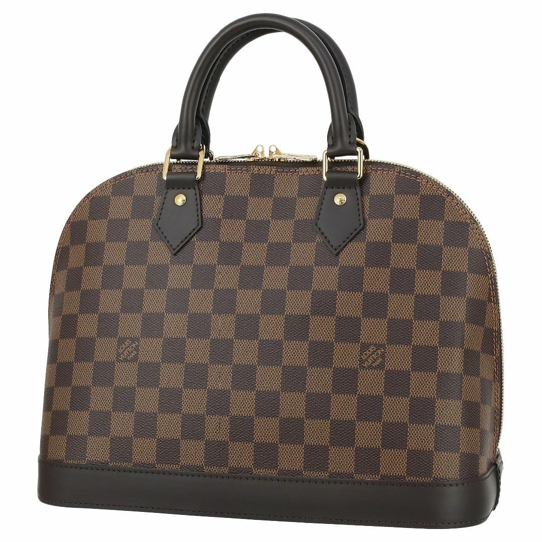 ルイヴィトン アルマPM ダミエ ハンドバッグ ブラウン レッド 新品 Damier 1023レディース