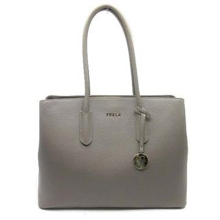 美品　FURLA　フルラ　グレー　トートバッグ　肩掛けOK