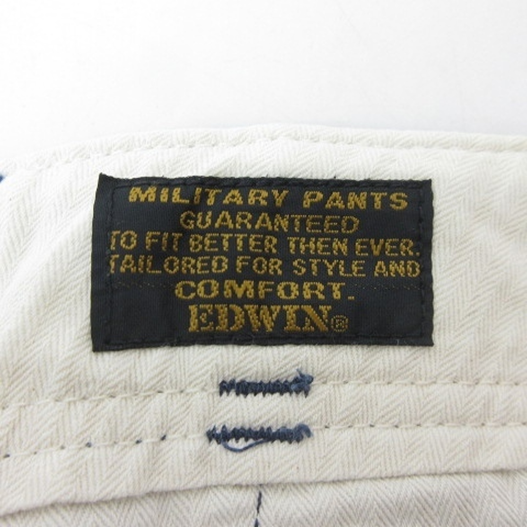 EDWIN(エドウィン)のエドウィン EDWIN ヒッコリーパンツ ワークパンツ ストライプ コットン S メンズのパンツ(ワークパンツ/カーゴパンツ)の商品写真
