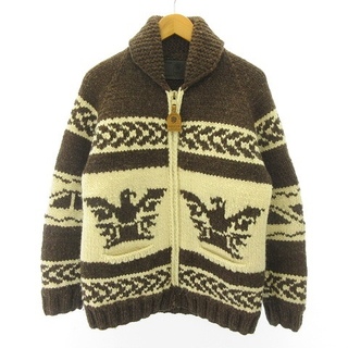 ❄︎防寒❄︎ カナダ手編み　カウチンセーター