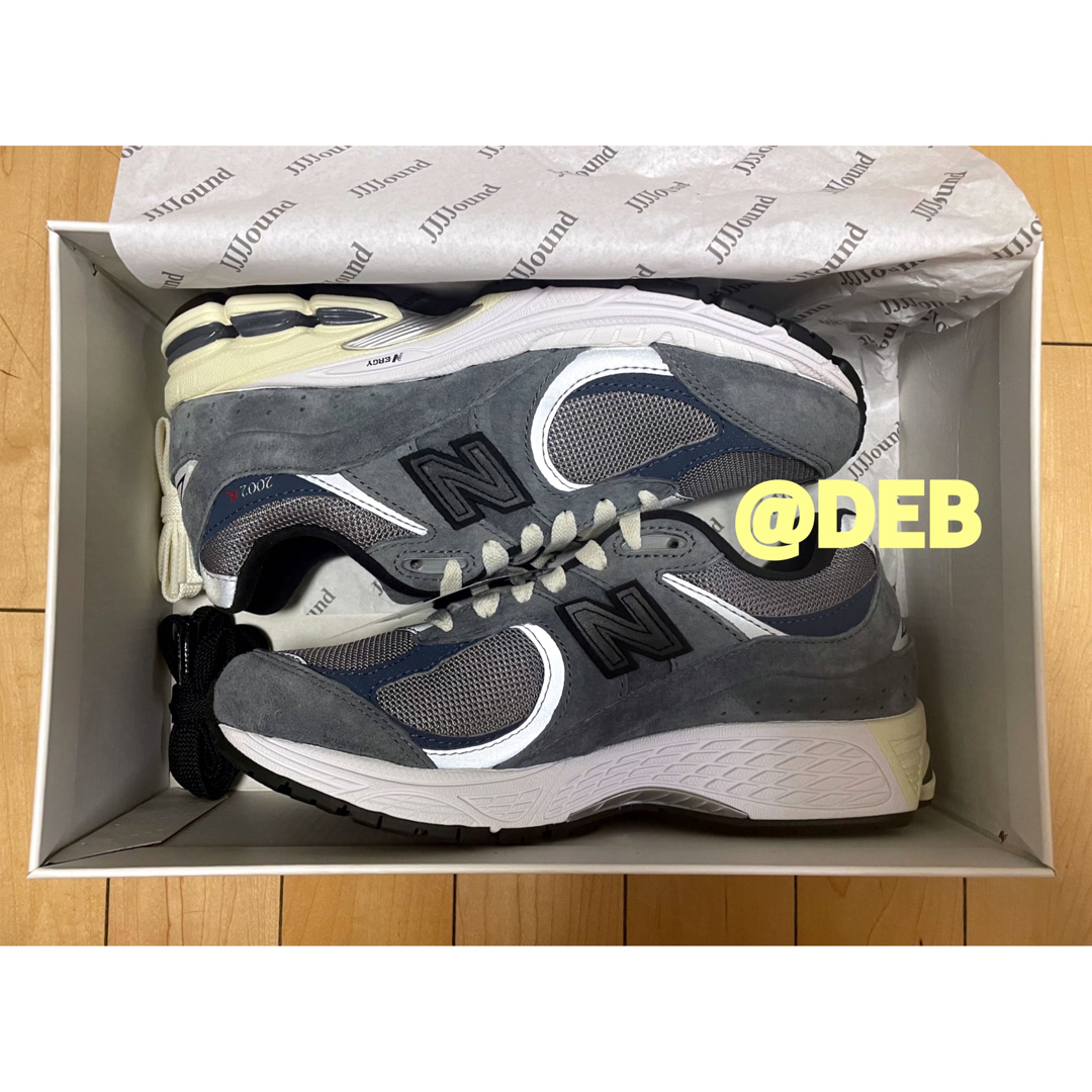 New Balance - JJJJound New Balance 2002R Blue 23.5cmの通販 New Balance - JJJJound New Balance 2002R Blue 23.5cmの通販