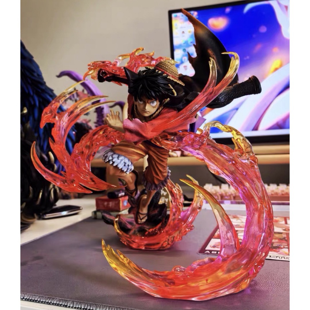 ワンピース One piece ルフィ フィギュア GK ガレージキット B版 ワンピース One piece ルフィ フィギュア GK ガレージキット B版