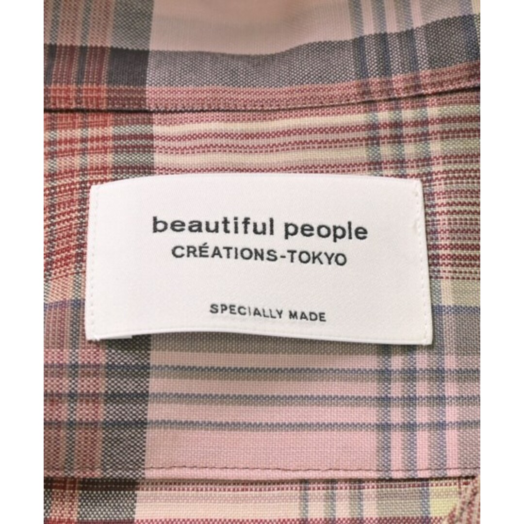 beautiful people カジュアルシャツ 40(M位)