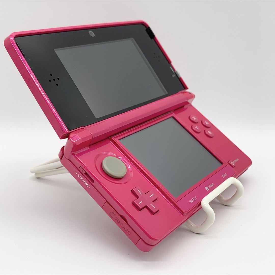 【液晶美品】ニンテンドー3DS グロスピンク 本体 任天堂 動作品