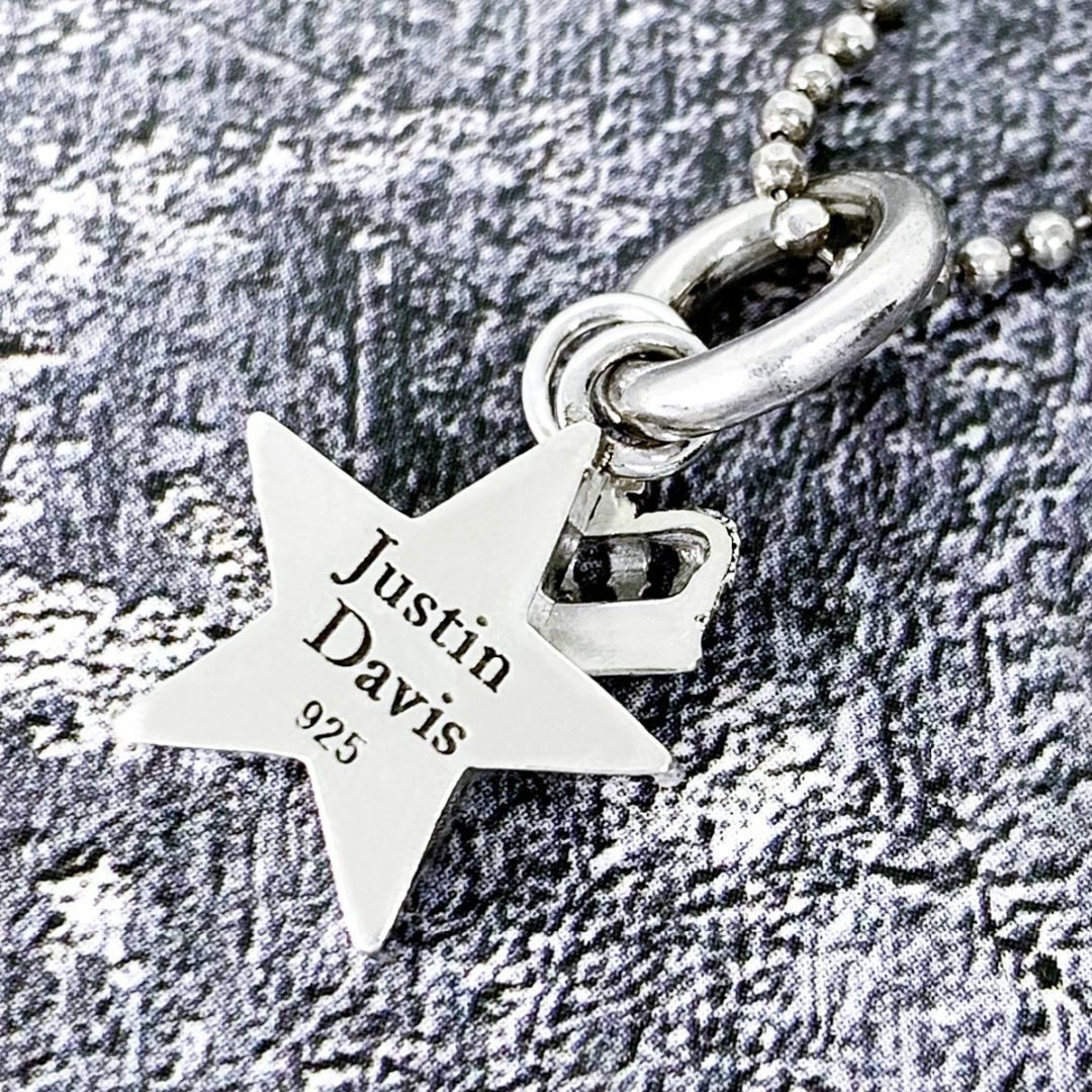 Justin Davis - 定価4.6万☆Justin Davisジルコニア装飾スター