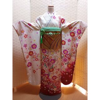 美品 振袖・帯2点セット