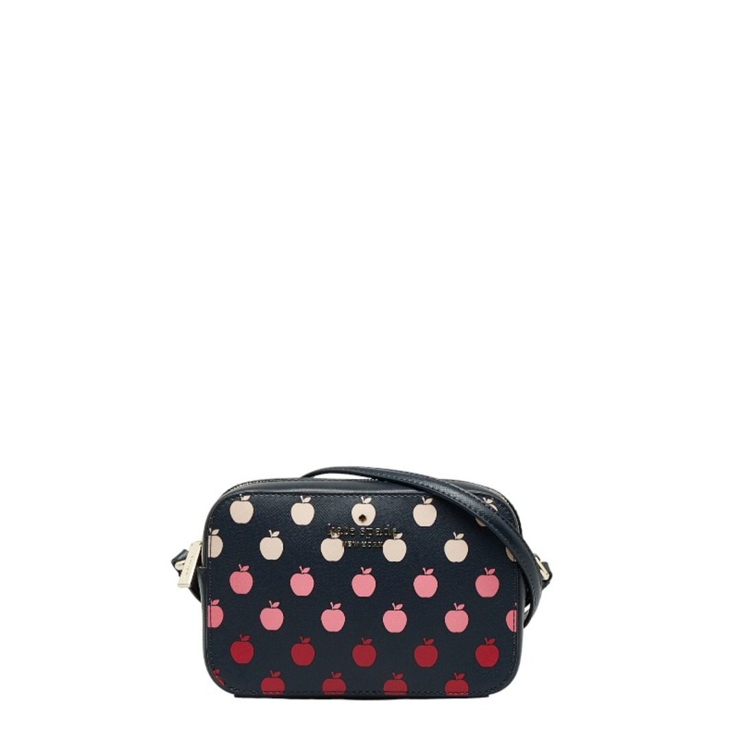 美品 ケイトスペード アップル 斜め掛け ショルダーバッグ K8298 レザー レディース Kate Spade 【1-0122638】