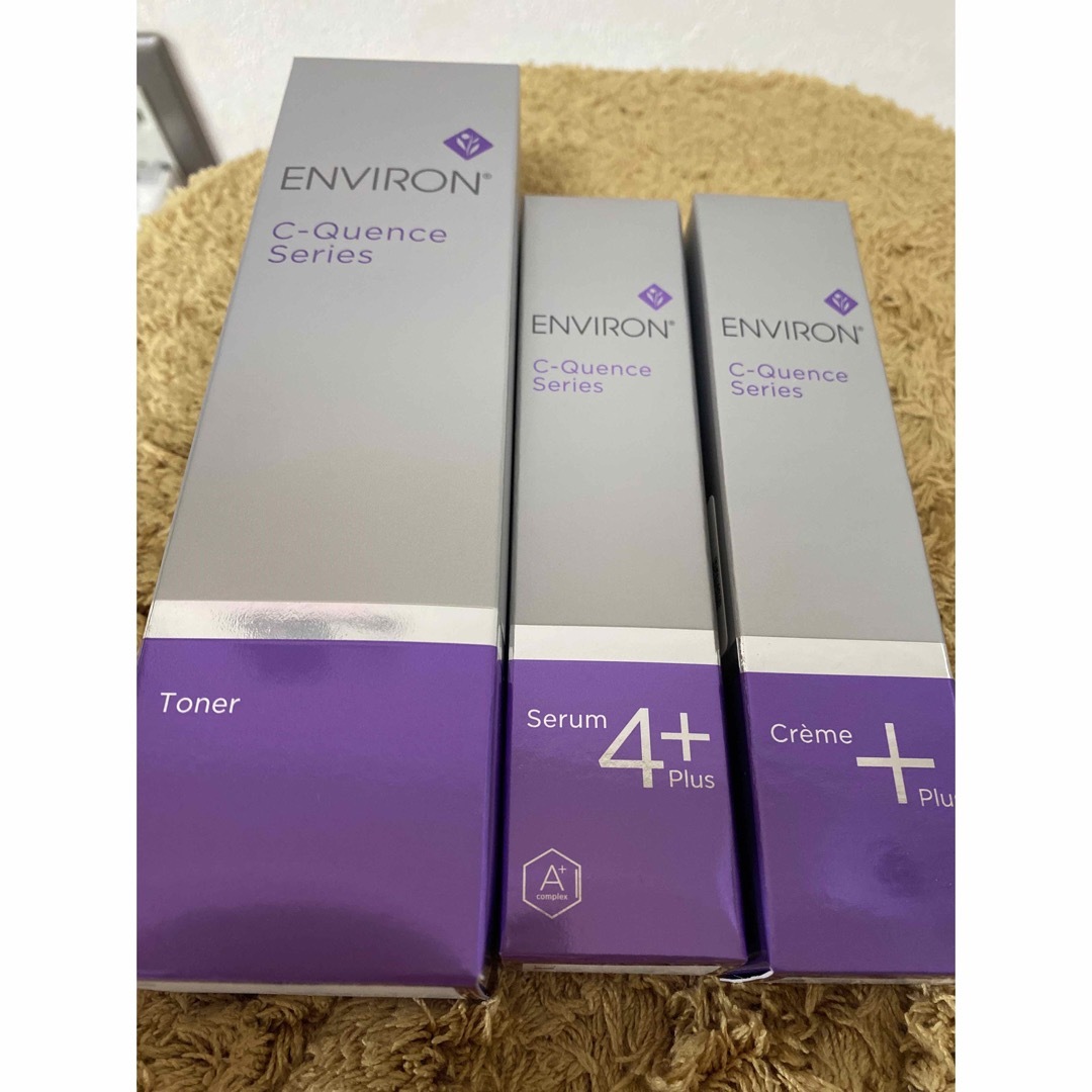 ENVIRON(エンビロン)のエンビロンシークエンスセラム4.クリーム➕、トーナー コスメ/美容のスキンケア/基礎化粧品(フェイスクリーム)の商品写真