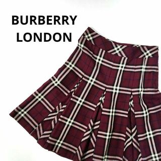 バーバリー(BURBERRY)のBURBERRY LONDON 膝下スカート ノバチェック 大人かわいい(ひざ丈スカート)