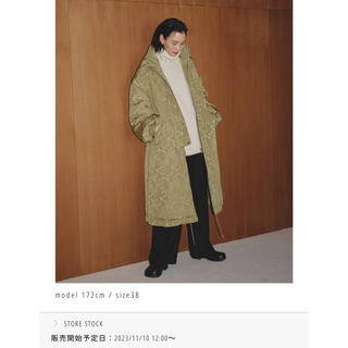 トゥデイフル(TODAYFUL)の【新品未使用】todayful Jacquard Down Coat (ダウンコート)