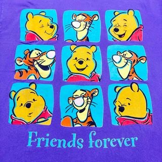 ディズニー(Disney)の90s Disney USA製 ビンテージ  クマのプーさん Pooh Tシャツ(Tシャツ/カットソー(半袖/袖なし))