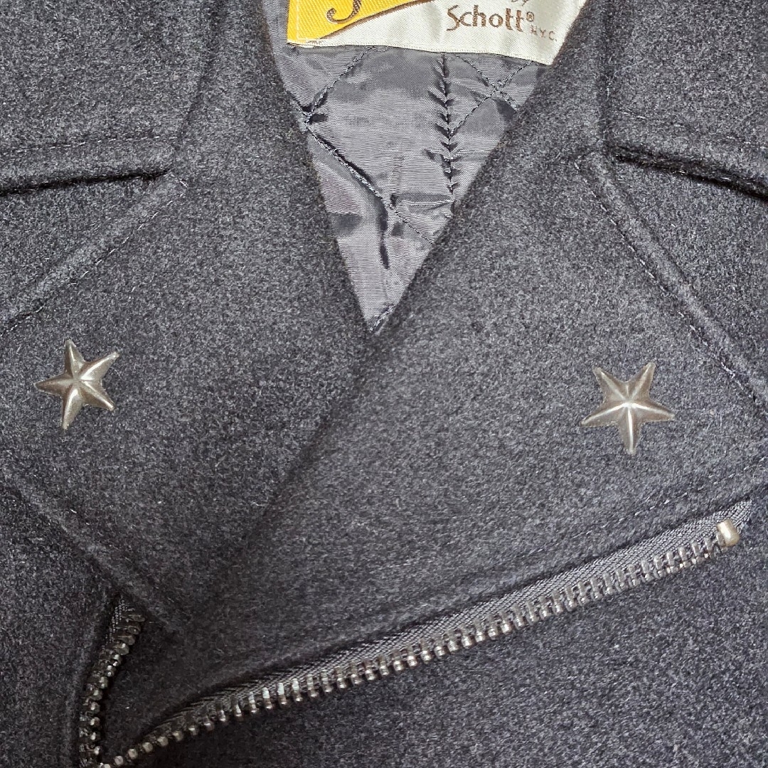 schott(ショット)の【新同品】Schott別注 AmericanRagCie ライダースジャケット メンズのジャケット/アウター(ライダースジャケット)の商品写真