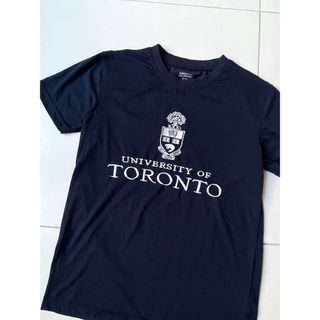 トロント大学【university of Toronto】現地購入　紺色Tシャツ(Tシャツ(半袖/袖なし))