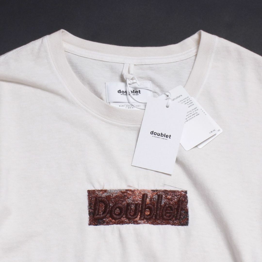 doublet - 新品 doublet RUST EMBROIDERY T-SHIRT Tシャツの通販 by