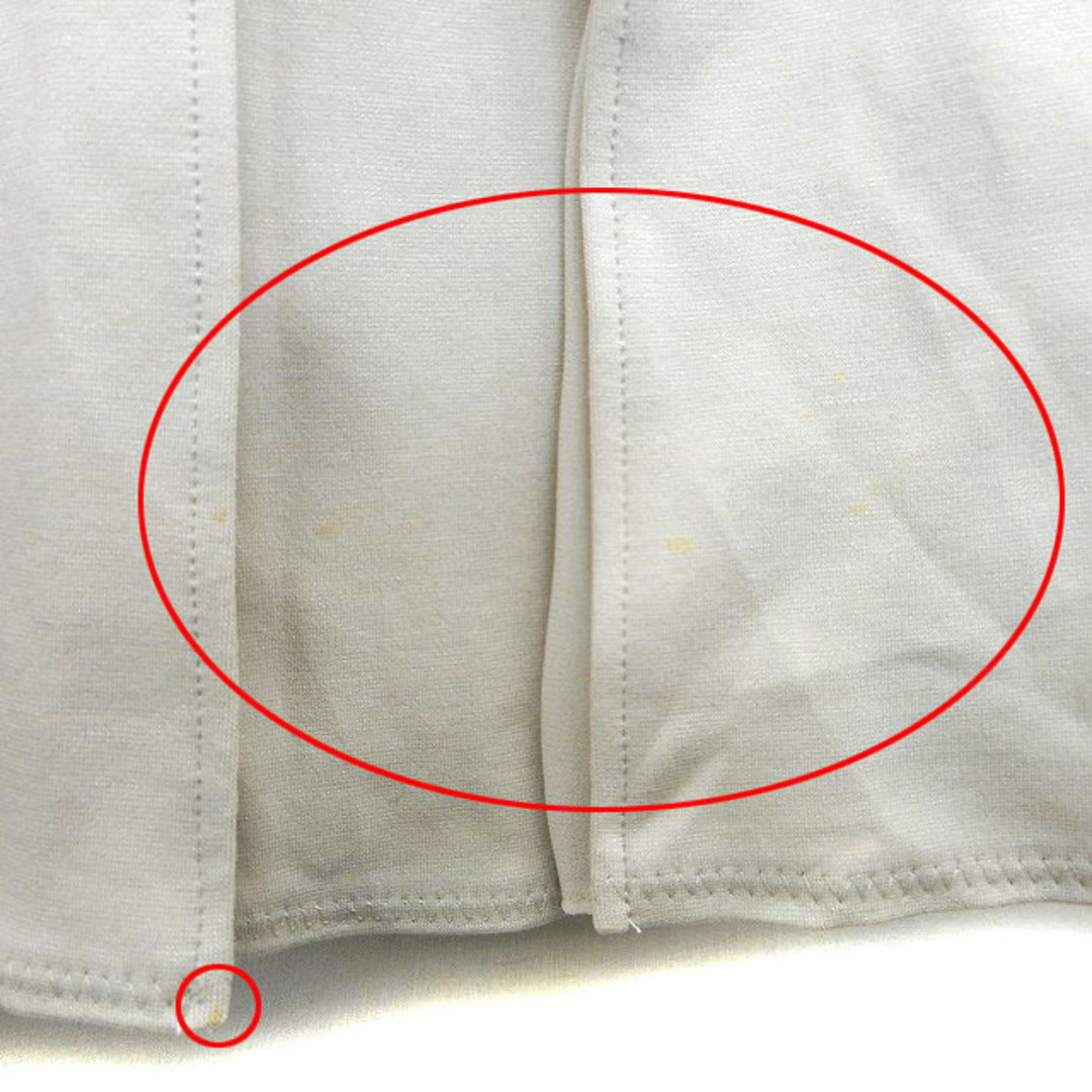 MICHEL KLEIN(ミッシェルクラン)のミッシェルクラン スカート フレア ひざ丈 切替 シフォン サイドジップ 36  レディースのスカート(ひざ丈スカート)の商品写真