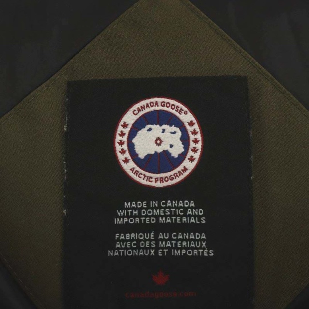 CANADA GOOSE(カナダグース)のCANADA GOOSE RUSSELL PARKA L カーキ メンズのジャケット/アウター(ダウンジャケット)の商品写真