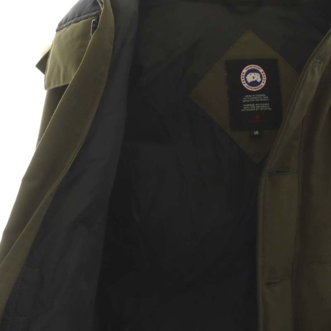 CANADA GOOSE(カナダグース)のCANADA GOOSE RUSSELL PARKA L カーキ メンズのジャケット/アウター(ダウンジャケット)の商品写真