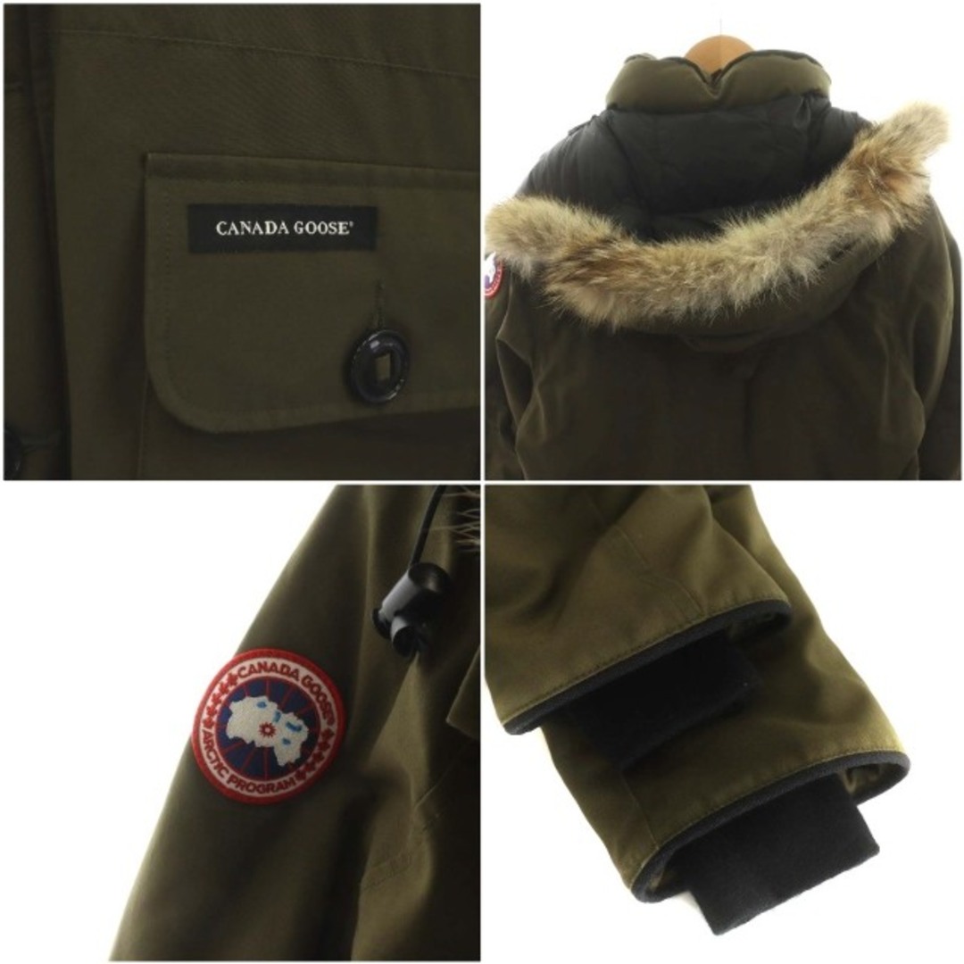 CANADA GOOSE(カナダグース)のCANADA GOOSE RUSSELL PARKA L カーキ メンズのジャケット/アウター(ダウンジャケット)の商品写真