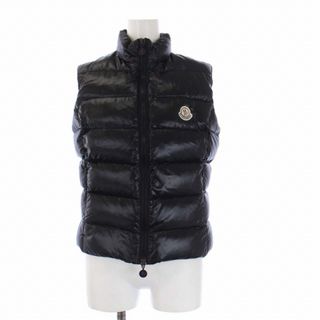 モンクレール(MONCLER)のモンクレール GHANY ダウンベスト ジップアップ スタンドカラー 黒(ダウンベスト)