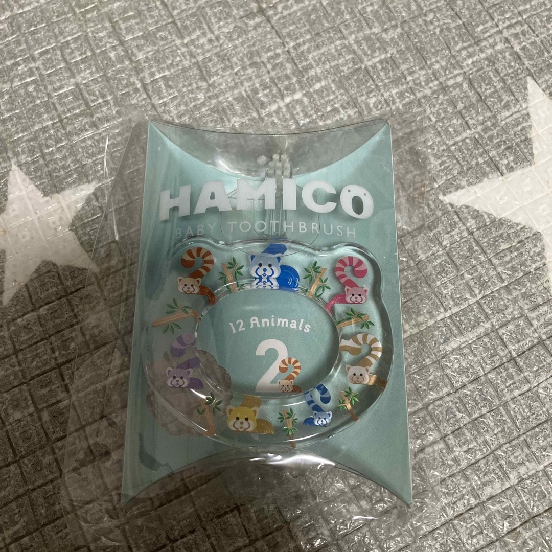 HAMICO(ハミコ)のHAMICO  ハミコ　ベビー歯ブラシ キッズ/ベビー/マタニティの洗浄/衛生用品(歯ブラシ/歯みがき用品)の商品写真