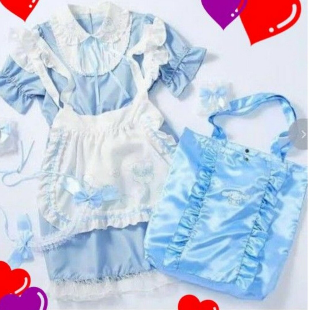 新品 シナモロール 5点セット メイド服風ワンピース | フリマアプリ ラクマ